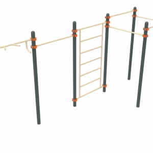 Воркаут комплекс 5300x1400 мм (WO-071)