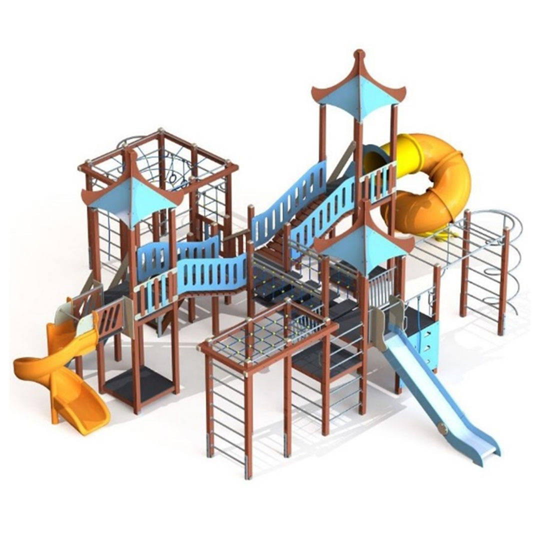 Детский игровой комплекс (11,700 м х 11,100 м х 4,970 м) УСН 8601-0113-0125